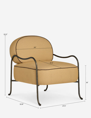 Rawlin Accent Chair : Marigold Francesco
