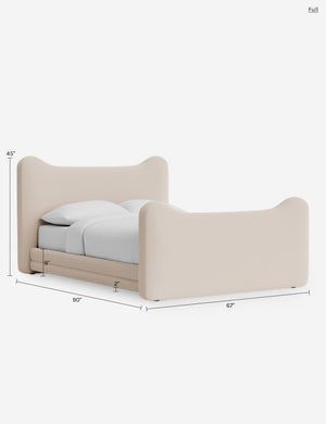 Briar Platform Bed by Sarah Sherman Samuel : Fern Stripe / Full