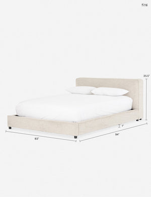 Clario Bed : Neutral / King
