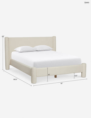 Hyvaa Bed by Sarah Sherman Samuel : Denim Vintage Velvet / Queen