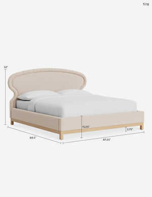 Morecambe Platform Bed by Ginny Macdonald : Balsam Vintage Velvet / Full