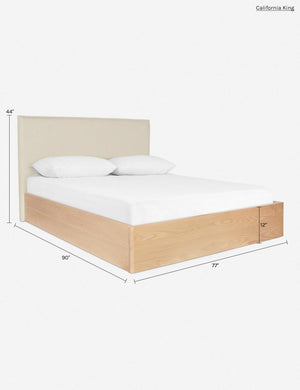 Nia Bed : Natural / Cal King