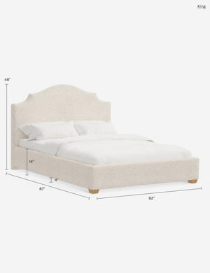 Padden Platform Bed : Apricot Mini Corduroy / Twin