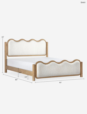 Sophos Platform Bed : Natural / Queen