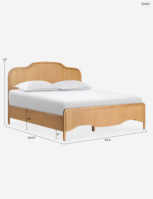 Whitewell Bed by Ginny Macdonald : Light Caramel / King