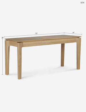 Temple Bench : Natural / 49.5