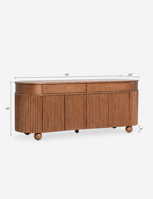 Conte Sideboard : Cool Brown