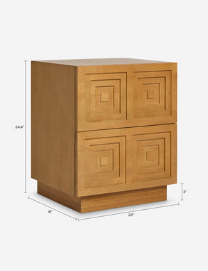 Open Box: Hanson Nightstand, Natural