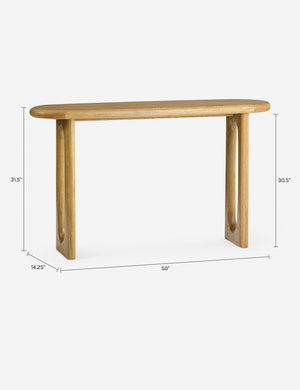 Hesh Console Table : Black