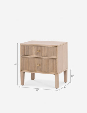Jesenia Nightstand : Natural