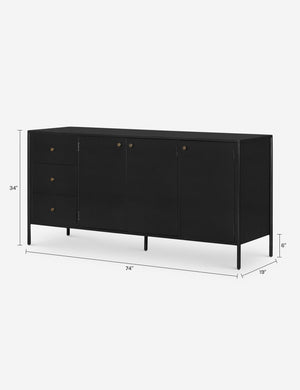 Mathus Sideboard : Black