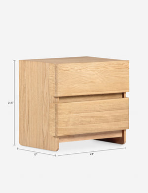 Mikiya Nightstand : Natural