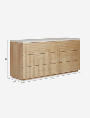 Rayner Dresser : Natural Oak
