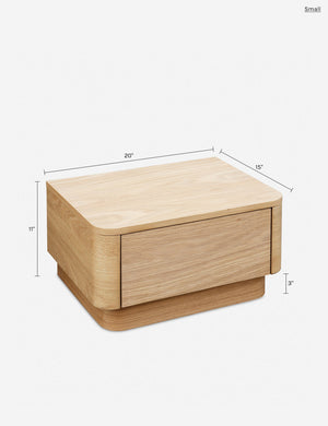 Ryland Nightstand : Natural / Small