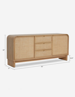 Suzette Sideboard : Natural Oak