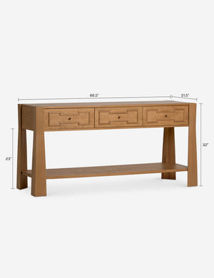 Maca Console by Élan Byrd : Natural
