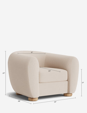 Amaroso Accent Chair : Army Performance Basketweave