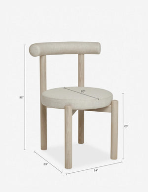 Dame Dining Chair : Natural