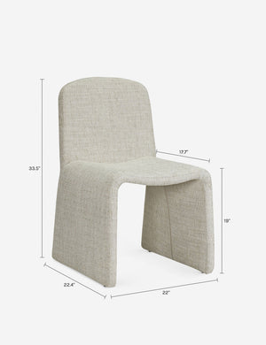Kylie Dining Chair : Heather Gray