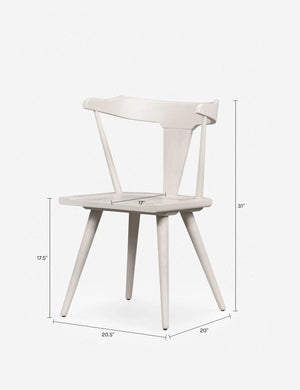 Lawnie Dining Chair : Black Oak