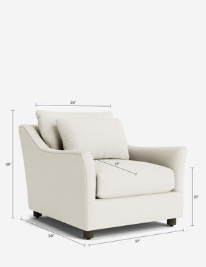 Niven Accent Chair : Caramel Vintage Velvet