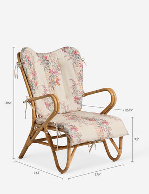 Roma Accent Chair by Heidi Caillier : Campden Floral