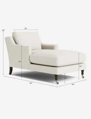 Fabienne Chaise : Chocolate Performance Linen / Chocolate and Pewter