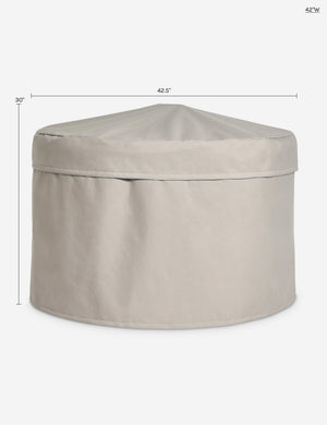 Lazenby Dining Table Outdoor Furniture Cover : Tan / 60