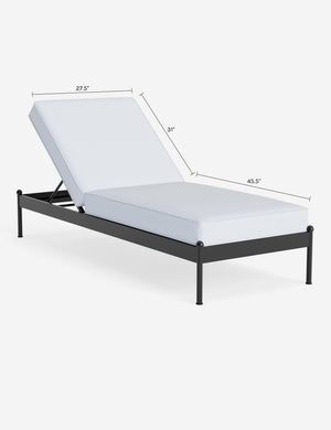 Leni Outdoor Chaise Cushion : Oat Sunbrella Play