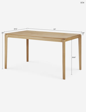 Temple Desk : Natural / 55