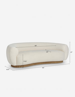 Billow Sofa by Sarah Sherman Samuel : Cafe Basket Boucle