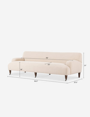 Kent Sofa by Amber Lewis x Four Hands : Olive