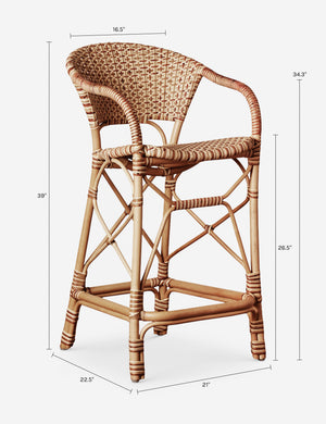 Esti Counter Stool : Natural
