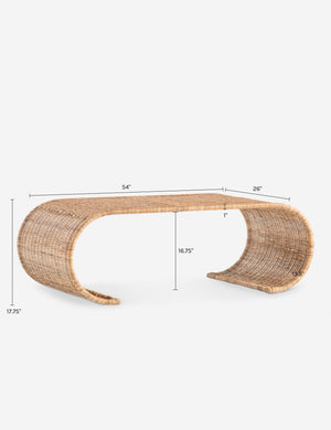 Amado Coffee Table : Natural