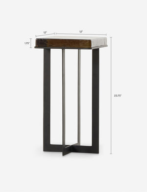 Ambra Side Table : Black