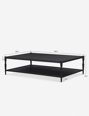 Augusta Coffee Table by Amber Lewis x Four Hands : Iron