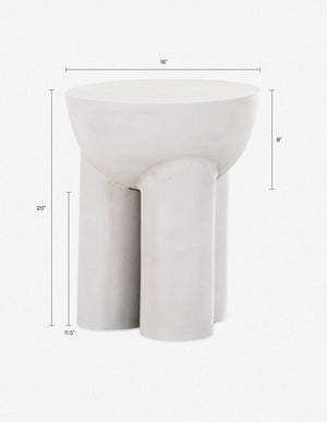 Lagos Side Table : Black