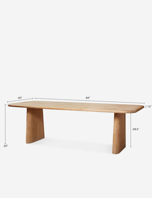Mela Dining Table : Natural