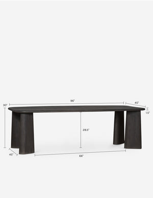 Nera Dining Table : Black