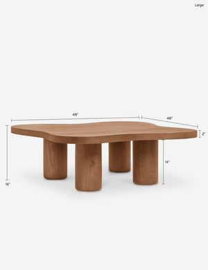 Ombra Nesting Coffee Table : Cool Brown / Large