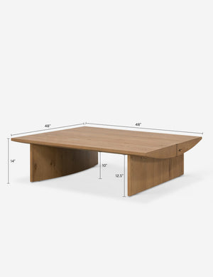 Remwald Square Coffee Table : Natural