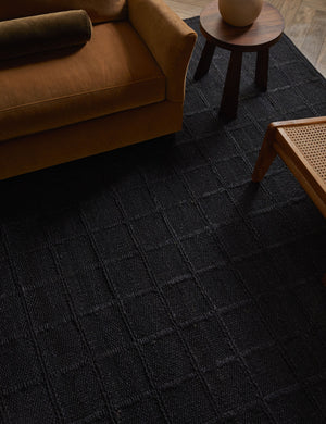 Harper Rug Swatch by Jake Arnold, Midnight
