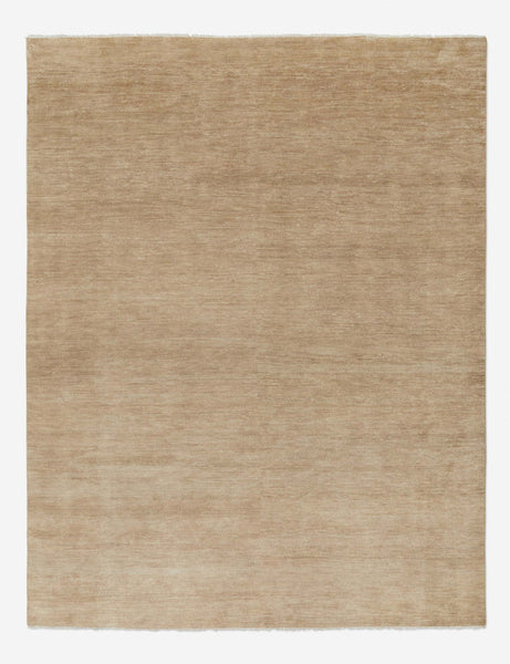 #color::wheat #size::2-6--x-8- #size::3--x-5- #size::5--x-8- #size::6--x-9- #size::8--x-10- #size::9--x-12- #size::10--x-14- #size::12--x-15- #size::2--x-3-  #size::4--x-6- #size::6--round #size::8--round | Heritage wheat 100% wool hand-knotted rug with fringe detailing