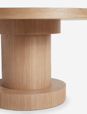 Open Box: Karine Round Dining Table, Natural