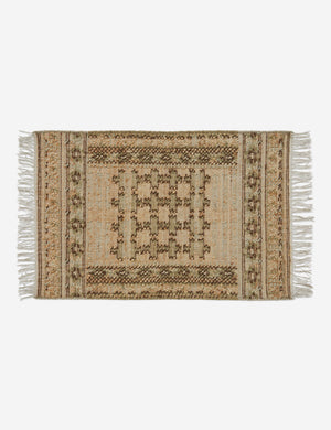 Keziah moss rug in its two by three feet size