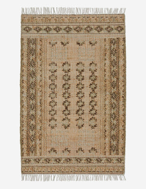 Keziah moss rug in its three by five feet size