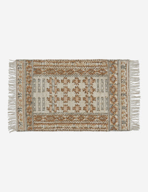 Keziah slate rug in its two by three feet size