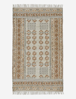 Keziah slate rug in its three by five feet size