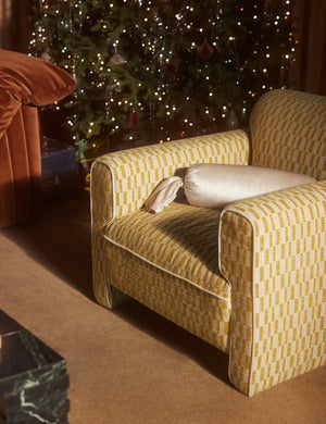 Open Box: Sibley Accent Chair, Chartreuse