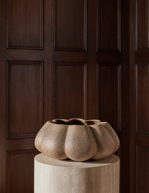 Inaki scalloped ceramic bowl by Aimee Song